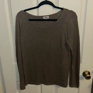 Cappuccino Brown Colored Light Sweater